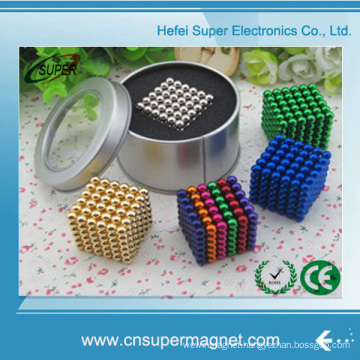 Colorful 216 5mm Cheap Buckyball Sphere Magnetic Balls for Toy